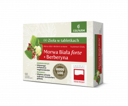 Morwa Biała forte + Berberyna, tabletki powlekane, 60 sztuk