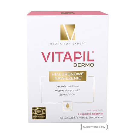 Vitapil Dermo Hialuronowe Nawilżenie, kapsułki, 60 sztuk