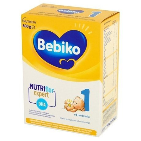 BEBIKO 1 NUTRIFLOR EXPERT mleko pierwsze 800 g