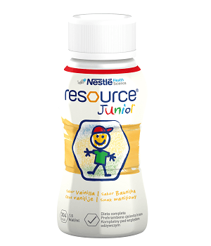 RESOURCE Junior Płyn smak waniliowy 4 x 200ml 