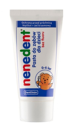 NENEDENT Pasta do zębów dla dzieci bez fluoru 50ml