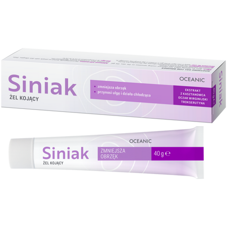 Siniak Żel kojący na obrzęki i stłuczenia, 40g