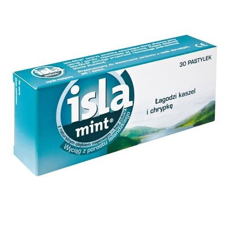 ISLA-MINT x 30 pastylek do ssania