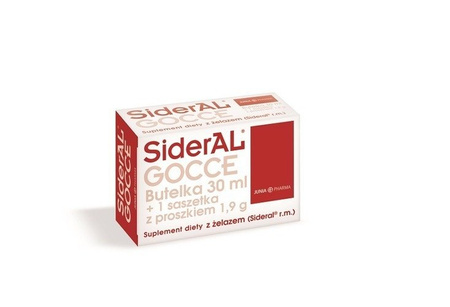 SIDERAL GOCCE x 30 ml płynu + 1 saszetka