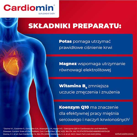 Cardiomin kapsułki, 60 sztuk