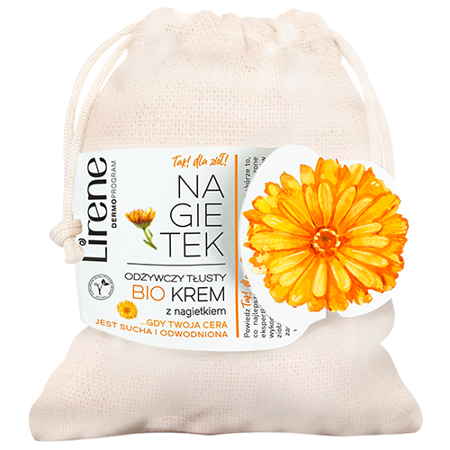 LIRENE Odżywczy Tłusty Bio-Krem z Nagietkiem, 50ml
