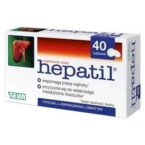 HEPATIL x 40 tabletek