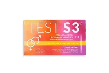 Test S3 - szybki test 3w1 na infekcje intymne Candida Albicans, Trichomonas vaginalis, Gardnerella vaginalis