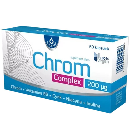 Chrom Complex kapsułki 200µg, 60 sztuk Vegan