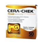 CERA-CHEK 1 CODE test paskowy x 50 sztuk