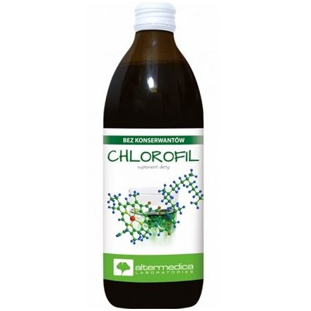 Chlorofil płyn 500 ml Alter Medica