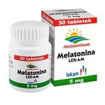 MELATONINA LEK-AM 5 mg x 30 tabletek
