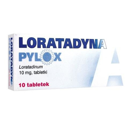 LORATADYNA PYLOX x 10 tabletek