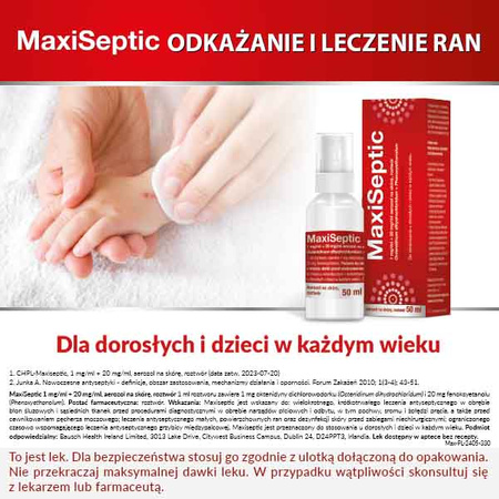 MaxiSeptic Aerosol na skórę 50ml