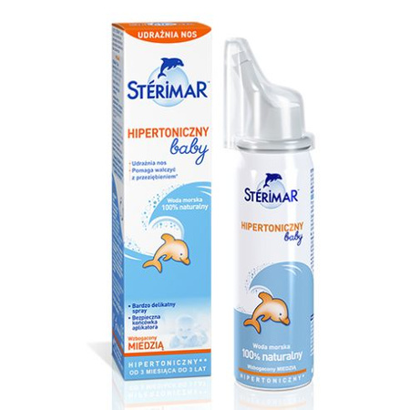 Sterimar BABY spray hipertoniczny z miedzią 50ml