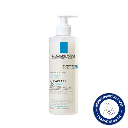 LA ROCHE-POSAY  EFFACLAR H ISO-BIOME Krem myjący 390ml