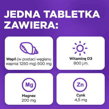 Vitrum Osteo tabletki, 60 sztuk