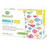 NATURELL Omega-3 baby kapsułki twist-off, 40 sztuk