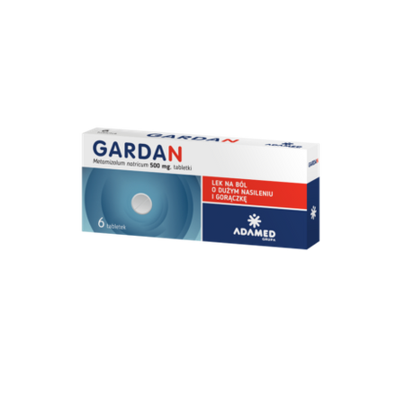 GARDAN 0,5 g x 10 tabletek