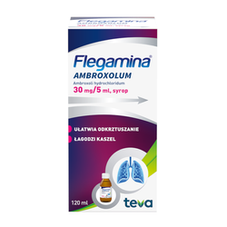 FLEGAMINA AMBROXOLUM 30 mg/5 ml syrop 120 ml