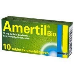 AMERTIL BIO 10 mg x 10 tabletek powlekanych