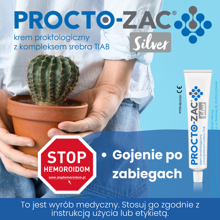 Procto-Zac Silver, krem proktologiczny, 25ml