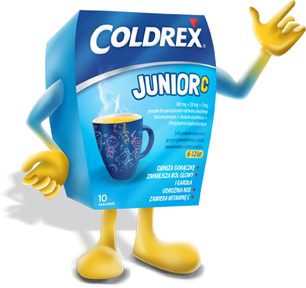 COLDREX Junior C saszetki x 10szt