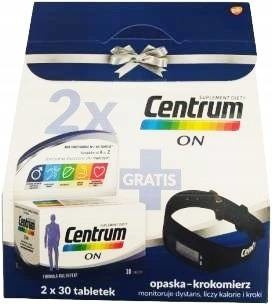 Centrum ON zestaw, 2 x 30 tabletek + krokomierz