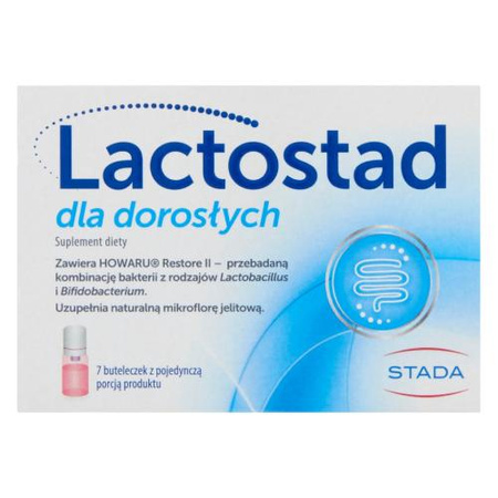LACTOSTAD ampułki dla dorosłych 7ml x 7 ampułek 