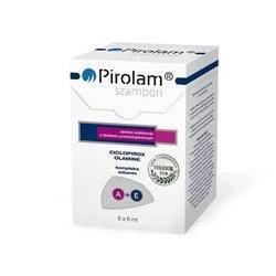 PIROLAM Szampon x 6 saszetek po 6 ml