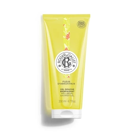 Roger&Gallet D'Osmanthus Żel pod prysznic Wellbeing, z naturalnym olejkiem z Osmantusa, 200 ml