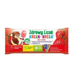 Zdrowy Lizak MNIAM-MNIAM smak truskawkowy, 1 sztuka
