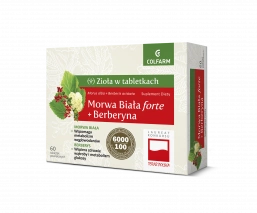 MORWA BIAŁA + BERBERYS x 60 tabletek powlekanych