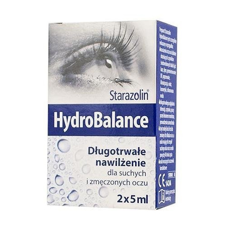 STARAZOLIN HYDROBALANCE PPH krople do oczu 2 x 5 ml