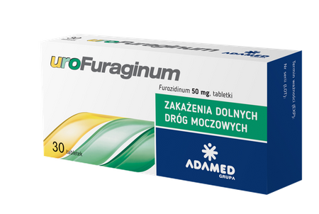 UROFURAGINUM 50 mg x 30 tabletek