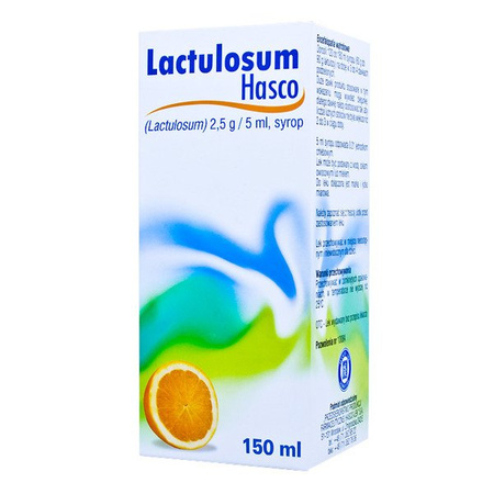 LACTULOSUM HASCO 2,5 g/5 ml syrop 150 ml