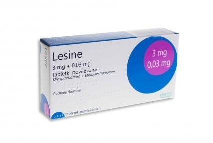LESINE 3 mg + 0,03 mg x 21 tabletek powlekanych