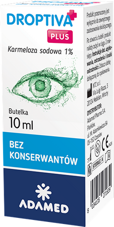 DROPTIVA PLUS 10ml  DATA WAŻNOŚCI 09.2024r.