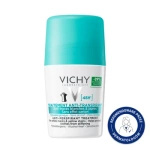 Vichy Antyperspirant przeciw śladom [48h] - Antyperspirant roll-on przeciw intensywnemu poceniu, 50ml