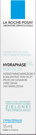 La  Roche-Posay Hydraphase HA Koncentrat pod oczy, 15ml