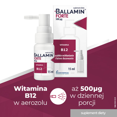 Ballamin Forte spray do ust 15 ml