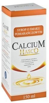 Calcium Hasco o smaku pomarańczowym 150 ml
