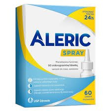 ALERIC SPRAY 50 μg/dawkę aerozol do nosa x 60 dawek  DATA WAŻNOŚCI 12.2024r.