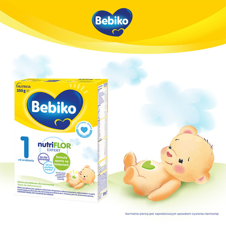 Bebiko 1 nutriFLOR EXPERT, mleko początkowe, 350g