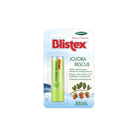 Blistex Balsam Jojoba Rescue, sztyft do ust 3,7g 