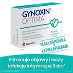 GYNOXIN OPTIMA x 3 kapsułki dopochwowe