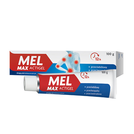Mel Max Actigel 20 mg/g żel, 180g  DATA WAŻNOŚCI 12.2025r.