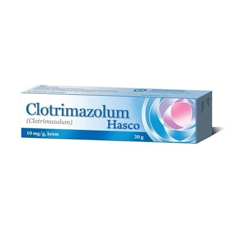 CLOTRIMAZOLUM HASCO 10 mg/g krem 20 g