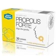 PROPOLIS Forte o smaku pomarańczowym x 30 tabletek do ssania