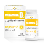 WITAMINA D3 z cynkiem i selenem Odporność x 60 tabletek